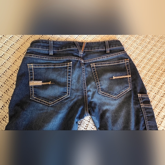 ARIAT Rebar Mid Rise DuraStretch Riveter Boot Cut Jean Size 30L - Picture 8 of 8